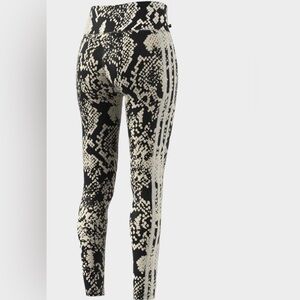 New Women's Adidas Snake Print Leggings